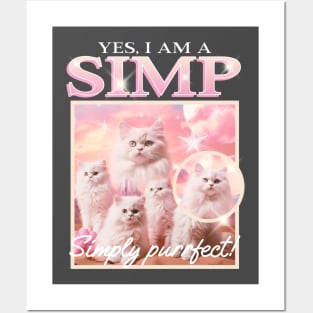 Yes I am a Simp Posters and Art